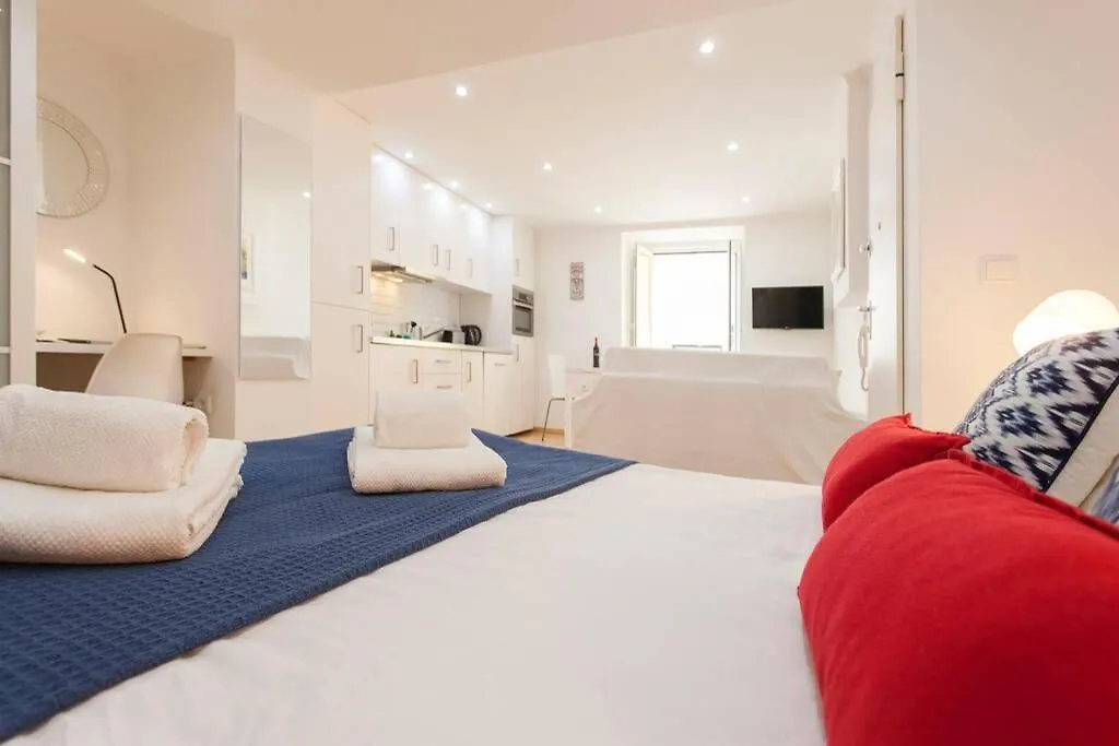 Charming Studio in Mouraria Lisbona 0*,